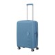 AMERICAN TOURISTER Mala Média 67cm 4R Exp. Soundbox Azul Mar | Ref. 92.88473-A255
