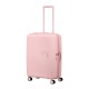 AMERICAN TOURISTER Mala Média 67cm 4R Exp. Soundbox Rosa Pastel | Ref. 92.88473-8959