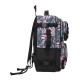 Mochila Escolar/Cabine 40x28x20 cm Vueling/Wizz ENSO Fleur Folhas | Ref. 186.9872624
