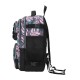 Mochila Escolar/Cabine 40x28x20 cm Vueling/Wizz ENSO Fleur Folhas | Ref. 186.9872624