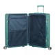AMERICAN TOURISTER Mala Grande 77cm 4R SoundBox Alu Turquesa | Ref. 92.155711-A644