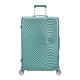 AMERICAN TOURISTER Mala Grande 77cm 4R SoundBox Alu Turquesa | Ref. 92.155711-A644