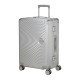 AMERICAN TOURISTER Mala Média 68cm 4R SoundBox Alu Prata | Ref. 92.155710-1776 AMERICAN TOURISTER Mala Média 68cm 4R SoundBox Alu Prata | Ref. 92.155710-1776