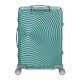AMERICAN TOURISTER Mala Média 68cm 4R SoundBox Alu Turquesa | Ref. 92.155710-A644