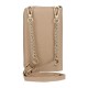 Carteira Bolsa Porta Telemóvel PEPE JEANS Elia Taupe | Ref. 186.7945333