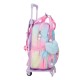 Mochila Infantil 28cm Adap. c/ Carro ENSO Free Spirit Rosa | Ref. 186.98322T1