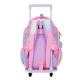 Mochila Infantil 28cm Adap. c/ Carro ENSO Free Spirit Rosa | Ref. 186.98322T1