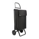 ROLSER Carro de Compras Jean Tweed 2 Rodas 43L Preto | Ref. 253.994182