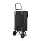 ROLSER Carro de Compras Jean Tweed 2 Rodas 43L Preto | Ref. 253.994182