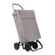 ROLSER Carro de Compras Jean Tweed 4 Rodas 43L Cinza | Ref. 253.994267