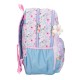 Mochila Escolar 44cm 2C ENSO Full of Flowers Lilás | Ref. 186.9772721