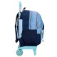 Mochila Escolar 46cm 2C c/ Carro PEPE JEANS Noni Denim Azul Claro | Ref. 186.68225T2