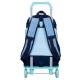 Mochila Escolar 46cm 2C c/ Carro PEPE JEANS Noni Denim Azul Claro | Ref. 186.68225T2