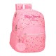 Mochila Escolar 44cm 2C PEPE JEANS Alenka Rosa | Ref. 186.6712523