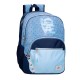 Mochila Escolar Adap. 44cm 2C PEPE JEANS Noni Denim Azul Claro | Ref. 186.68225D2