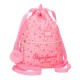 Mochila Saco c/ Bolso Frontal PEPE JEANS Alenka Rosa | Ref. 186.6713823