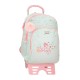 Mochila Escolar 46Cm 2C c/ Carro MOVOM Enchanted Florest Menta | Ref. 186.37426T1
