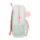 Mochila Escolar Adap. 42Cm MOVOM Enchanted Florest Menta | Ref. 186.37424D1