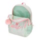 Mochila Escolar Adap. 46Cm 2C MOVOM Enchanted Florest Menta | Ref. 186.37426D1