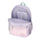 Mochila Escolar Adap. 44cm 2C PEPE JEANS Renata Lilás | Ref. 186.69725D1
