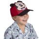 Boné de Criança 4-8 Anos 53cm MICKEY Vermelho/Preto | Ref. 299.2200010446