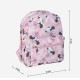 Mochila Creche Estampado 27cm MINNIE Rosa | Ref. 299.2100005068
