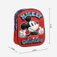 Mochila Infantil 31cm MICKEY 3D Vermelha | Ref. 299.2100005865