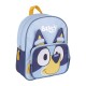 Mochila Infantil Escolar 30cm BLUEY Aplicações Azul | Ref. 2100004867