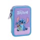 Estojo Escolar Duplo c/ Acessórios STITCH 2700001707 Azul | Ref. 299.2700001707