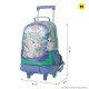 Mochila Infantil com Rodas M Magic Dreams TOTTO 6DJ Lilás | Ref. 330.MJ03MGD005106DJM