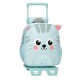 Mochila Adap. 25cm c/ Carro ROLL ROAD Happy Pets My Little Cat | Ref. 186.49920T2