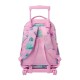 Mochila Escolar Compacta c/ Rodas Renglones TOTTO 1KB Rosa | Ref. 330.MA03ECO00611P1KB