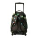 Mochila Escolar Compacta c/ Rodas Renglones TOTTO 1WE Cinza | Ref. 330.MA03ECO00616P1WE