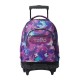 Mochila Escolar Compacta c/ Rodas Renglones TOTTO 5Q6 Roxo | Ref. 330.MA03ECO00611P5Q6