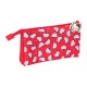 Estojo Escolar Triplo HELLO KITTY Iconic Vermelho | Ref. 248.812516744