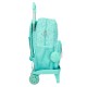 Mochila Escolar Adap. 39cm c/ Carro PEPE JEANS Nora Turquesa | Ref. 186.60422V2 Mochila Escolar Adap. 39cm c/ Carro PEPE JEANS Nora Turquesa | Ref. 186.60422V2