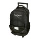 Mochila Escolar Compacta 2R PEPE JEANS Cintia Preta | Ref. 186.6012941 Mochila Escolar Compacta 2R PEPE JEANS Cintia Preta | Ref. 186.6012941