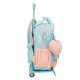 Mochila Infantil 28cm Adap. c/ Carro ENSO Bubbles Azul Ganga | Ref. 186.97822T1