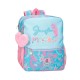 Mochila Pré-Escolar 33cm Adap ENSO Jungle Mood Azul | Ref. 186.98123D1