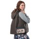 ANEKKE Bolsa Tiracolo 2C Pequena Real Taupe | Ref. 280.41703-445