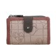 ANEKKE Carteira Média Flexível RFID Mademoiselle Castanha | Ref. 280.41809-912