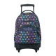 Mochila Escolar Compacta c/ Rodas Renglones TOTTO 3YJ Azul Escuro | Ref. 330.MA03ECO00616P3YJ