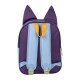 Mochila Infantil 27cm BLUEY 3D Aplicações Azul Escuro | Ref. 299.2100004869