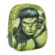 Mochila Infantil 32cm AVENGERS HULK 3D Verde | Ref. 299.2100005109