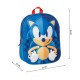 Mochila Infantil 32cm SONIC 3D Azul | Ref. 299.2100005110