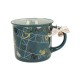 ANEKKE Caneca de Porcelana Evolution Print Azul | Ref. 280.41475-102