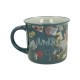 ANEKKE Caneca de Porcelana Evolution Print Azul | Ref. 280.41475-102