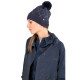ANEKKE Gorro de Malha c/ Detalhes e Pompom Azul Marinho | Ref. 280.41481-322