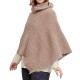 ANEKKE Poncho Gola Alta para Senhora Bege | Ref. 280.41274-051