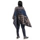 ANEKKE Poncho para Senhora Azul / Bege | Ref. 280.41284-002